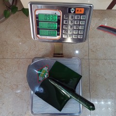 軍印全鋼綠漆尖頭鍬農(nóng)業(yè)工具鍬挖樹挖土植樹鍬錳鋼長柄鍬園林工具