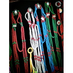 頭飾 蒙古族 頭飾 牧民手工編織 時(shí)尚頭飾用品