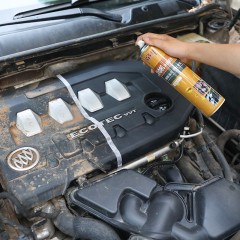 汽車(chē)發(fā)動(dòng)機(jī)外部清洗劑引擎機(jī)艙倉(cāng)外表去重油污泡沫清潔液機(jī)頭水  650ml/瓶