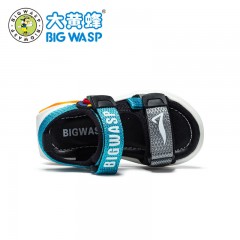 兒童涼鞋夏季透氣女寶寶鞋子厚底防掉跟學(xué)步鞋軟底機能鞋潮