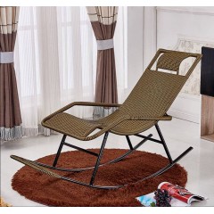 成人午睡躺椅藤椅搖椅家用陽臺(tái)逍遙椅懶人椅搖搖椅老人休閑倚搖椅【預(yù)售商品】