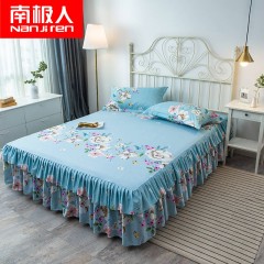 【南極人】單件防滑床裙不褪色床罩床圍床蓋席夢思保護(hù)套