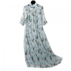 200斤胖妹妹漢服中國風夏季新款大碼女裝復古穿搭女仙女裙連衣裙【預售7天內發(fā)完】